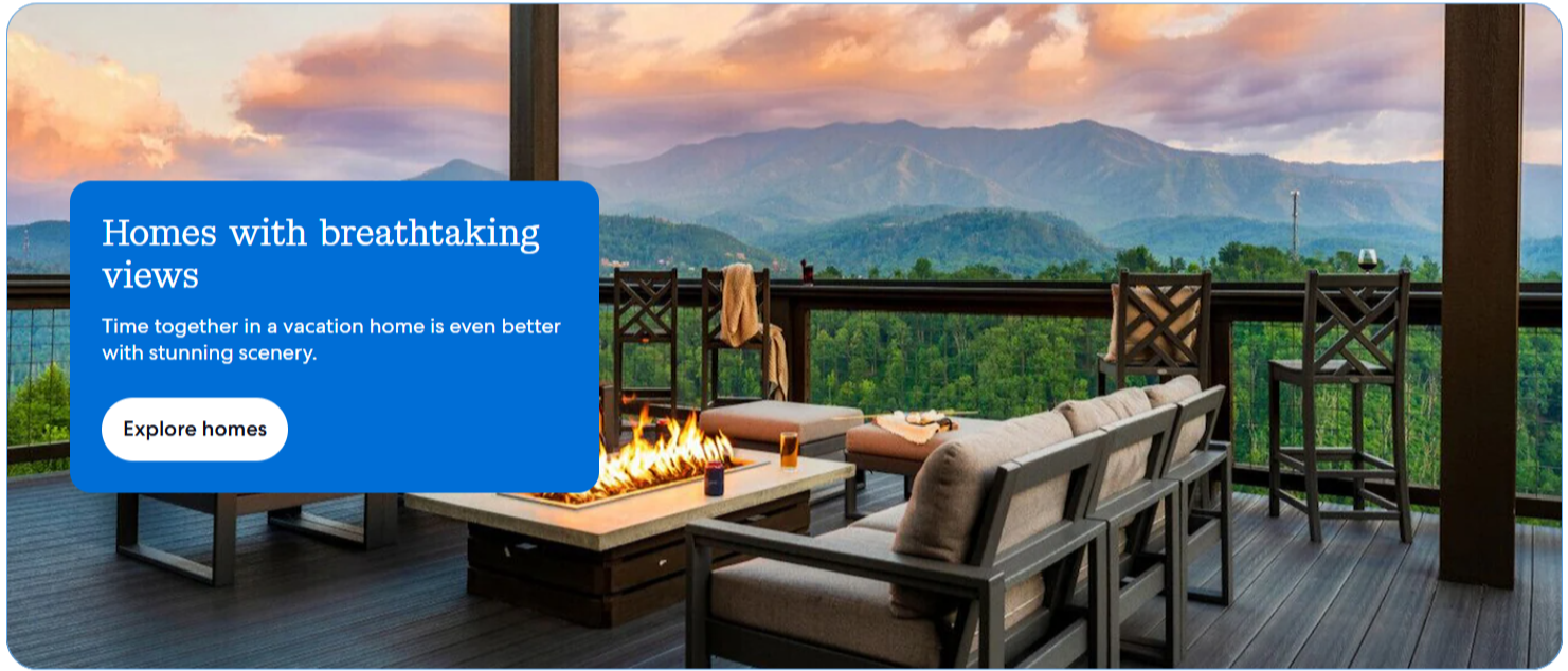 Homes with breathtaking views