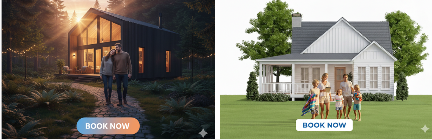 Vrbo Rentals book  now